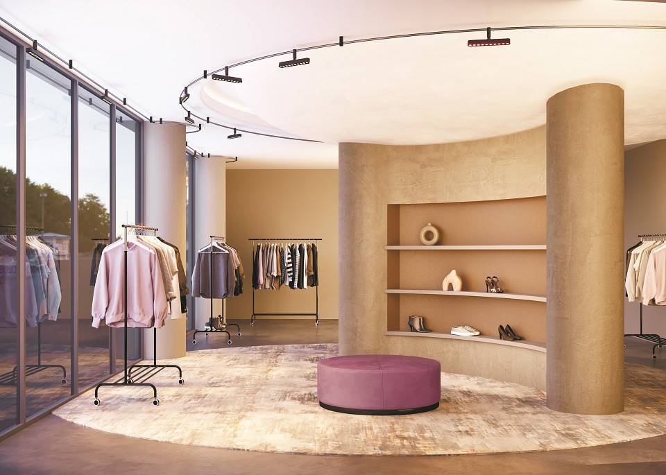 Светильник на штанге Maytoni Points Rot TR203-1-10W3K-S-B