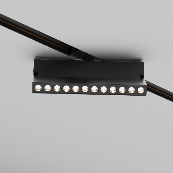 Накладной светильник Maytoni Points 12 Вт CCT черный TR224-1-12WCCT-M-B