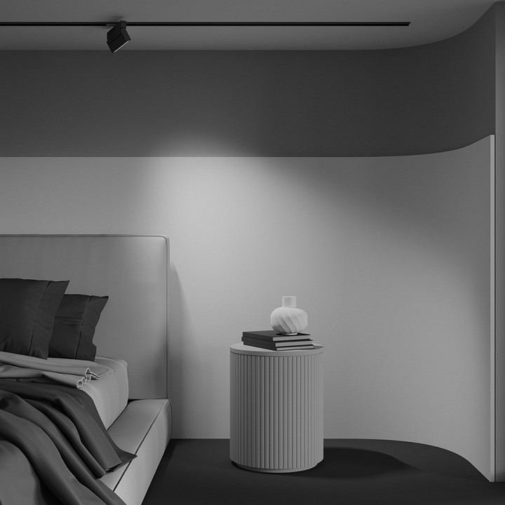 Накладной светильник Maytoni Points 12 Вт CCT черный TR224-1-12WCCT-M-B