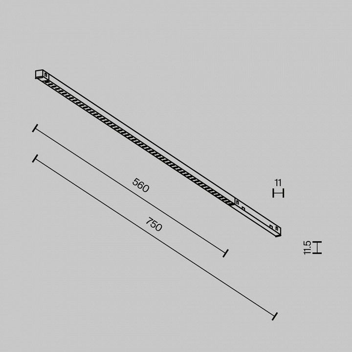 Накладной светильник Maytoni Technical Points TR241-4-12WTW-DSZ-B