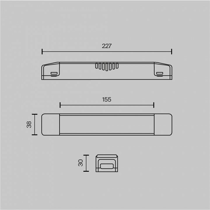 Блок питания Maytoni Power Supply Magnetic TRA160DR-150W-S