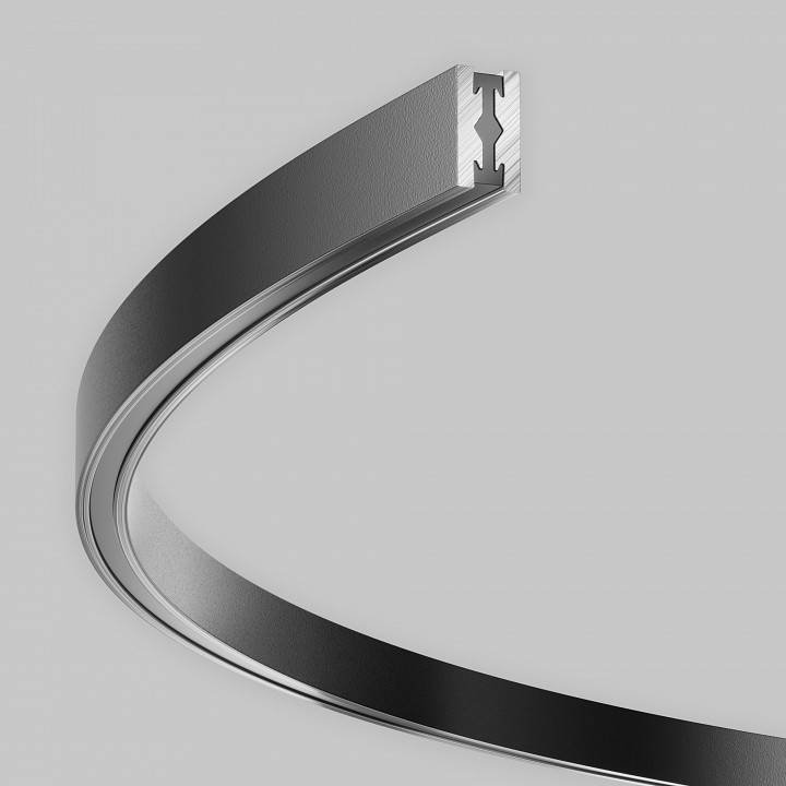 Трек накладной Maytoni Busbar trunkings Flarity TRX154-2SR-D1200-B