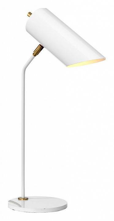 Настольная лампа офисная Elstead Lighting Quinto E27 белая QUINTO-TL-WAB