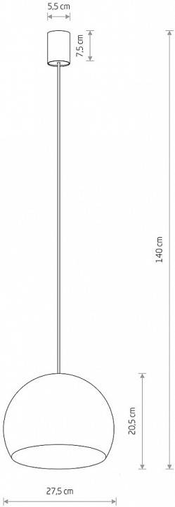 Подвесной светильник Nowodvorski Candy 10334