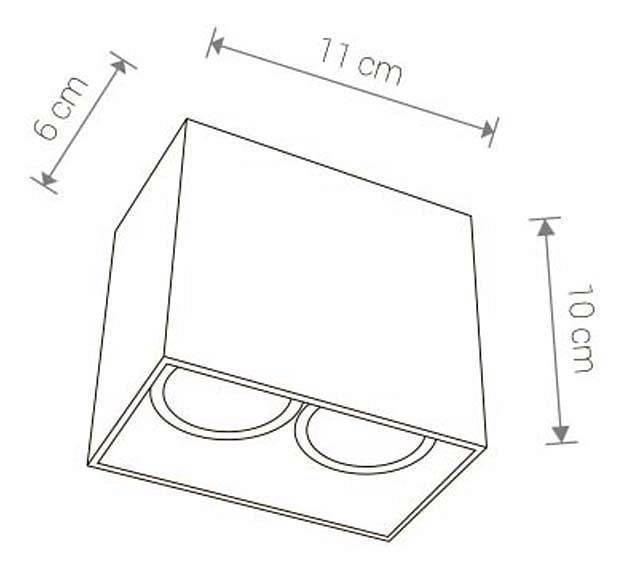 Накладной светильник Nowodvorski Gap 9384