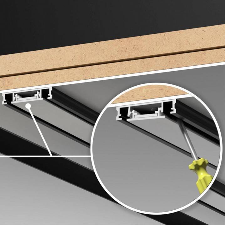 Трек накладной Novotech Smal 135194