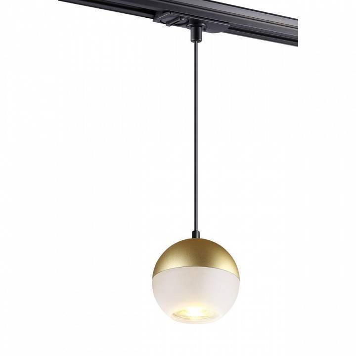 Подвесной светильник Novotech Garn 1xGU10 белый/золото 370822