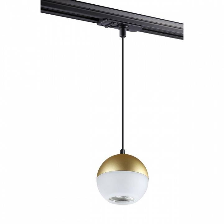 Подвесной светильник Novotech Garn 1xGU10 белый/золото 370822