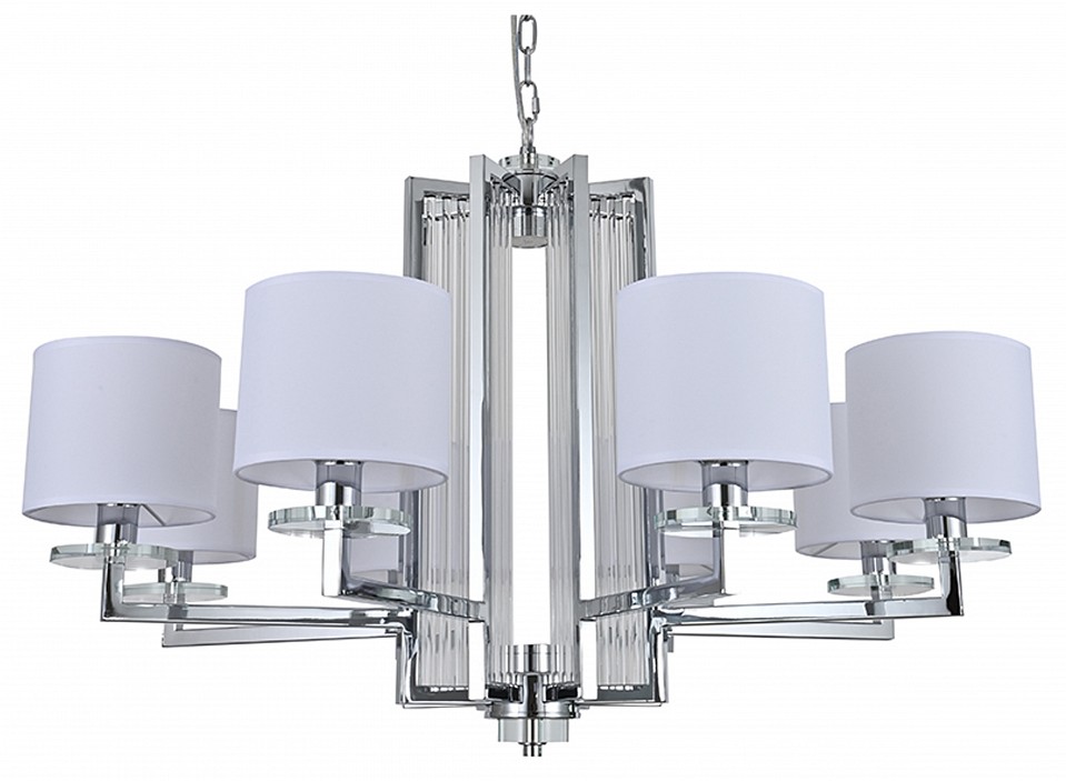 Подвесная люстра Newport 35400 35408+1/C chrome без абажуров