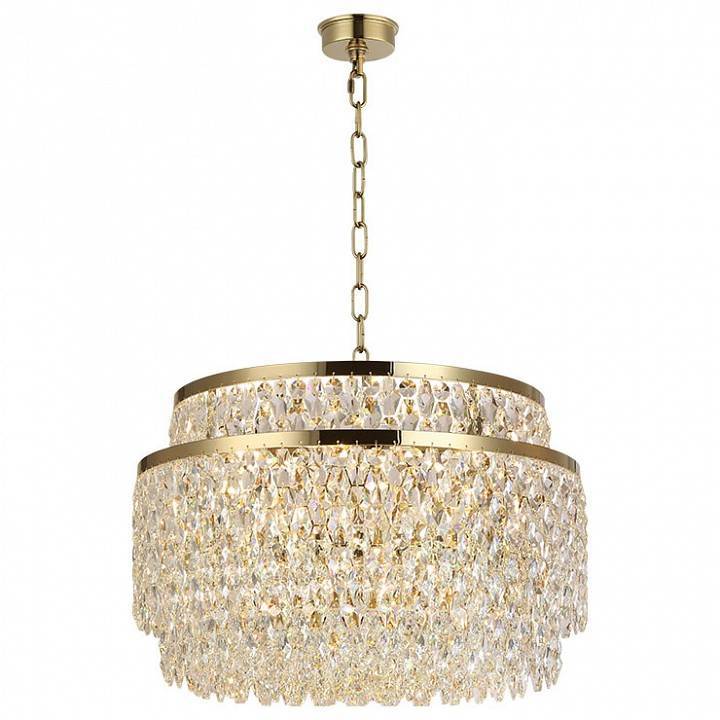 Подвесная люстра Newport TIFFANY 8530/60 C gold polished