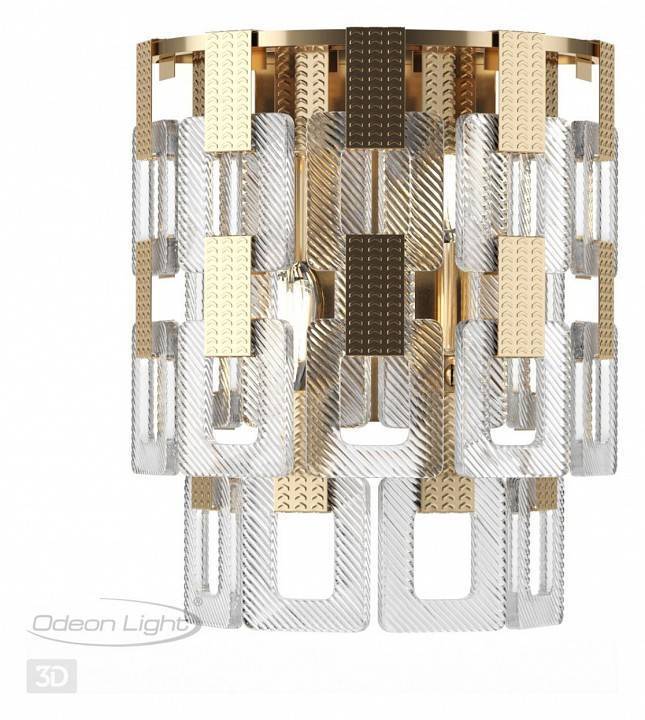 Накладной светильник Odeon Light Buckle 4989/2W