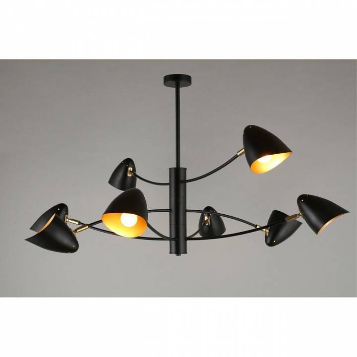 Люстра на штанге Omnilux Mearino 8 ламп OML-29707-08