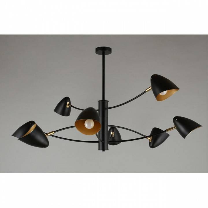 Люстра на штанге Omnilux Mearino 8 ламп OML-29707-08