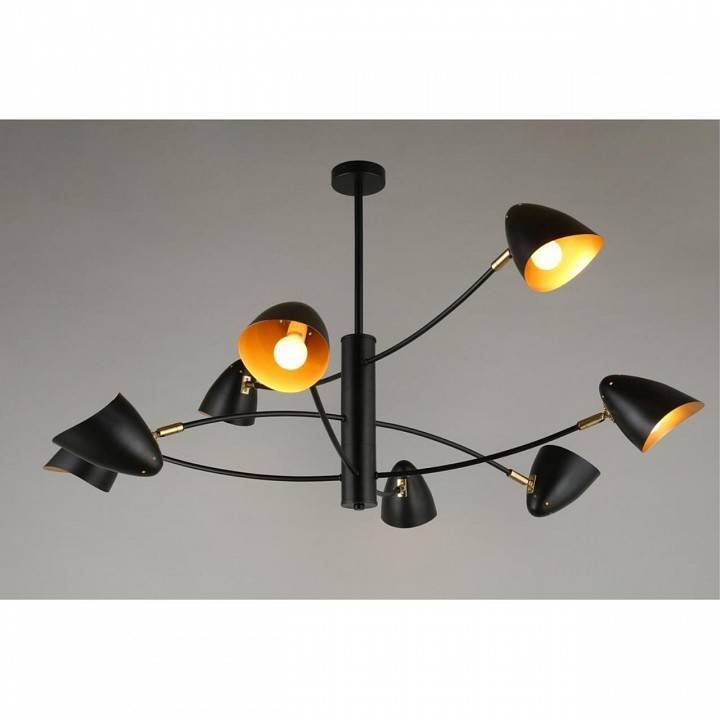 Люстра на штанге Omnilux Mearino 8 ламп OML-29707-08