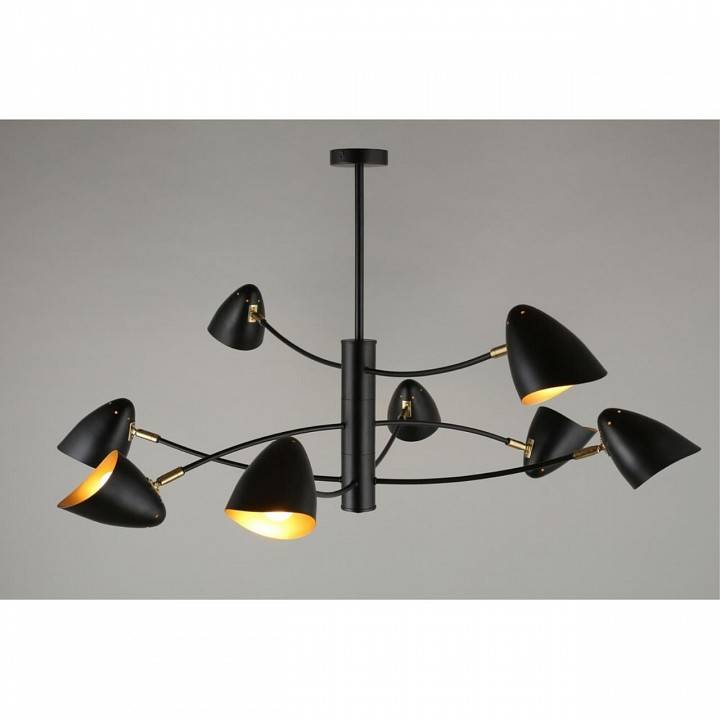 Люстра на штанге Omnilux Mearino 8 ламп OML-29707-08