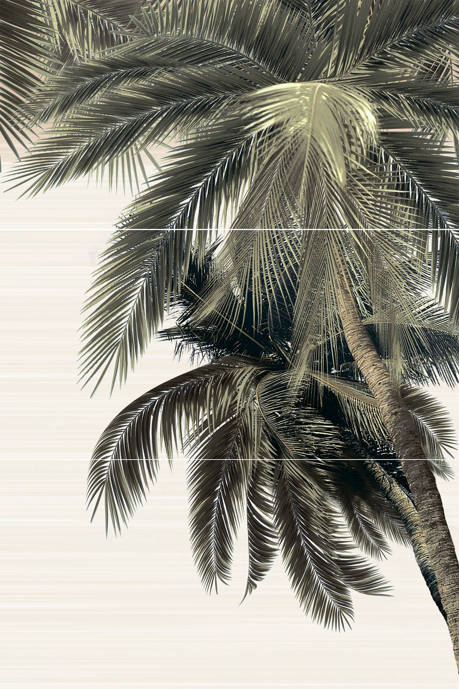 Панно из 3 плиток Alma Ceramica Del Mare 500x747x7.5 мм PWU09DLM2