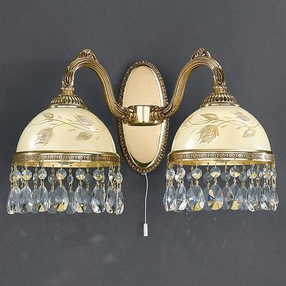 Бра Reccagni Angelo 6306 на 2 лампы A 6306/2