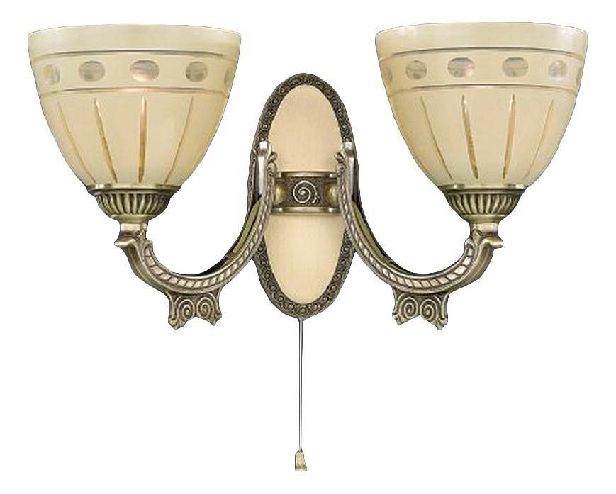 Бра Reccagni Angelo 7054 2-ламповое A 7054/2