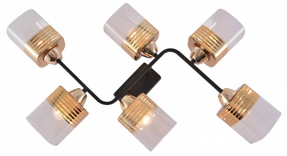 Люстра на штанге Reluce 01615 01615-0.3-06 BK+FGD