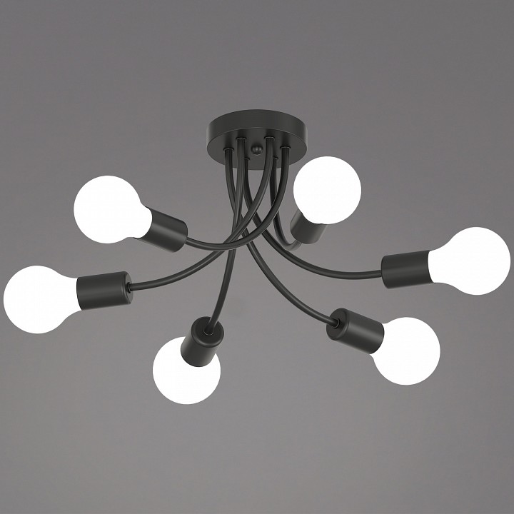 Люстра потолочная De City 01730-0.3-06 BK