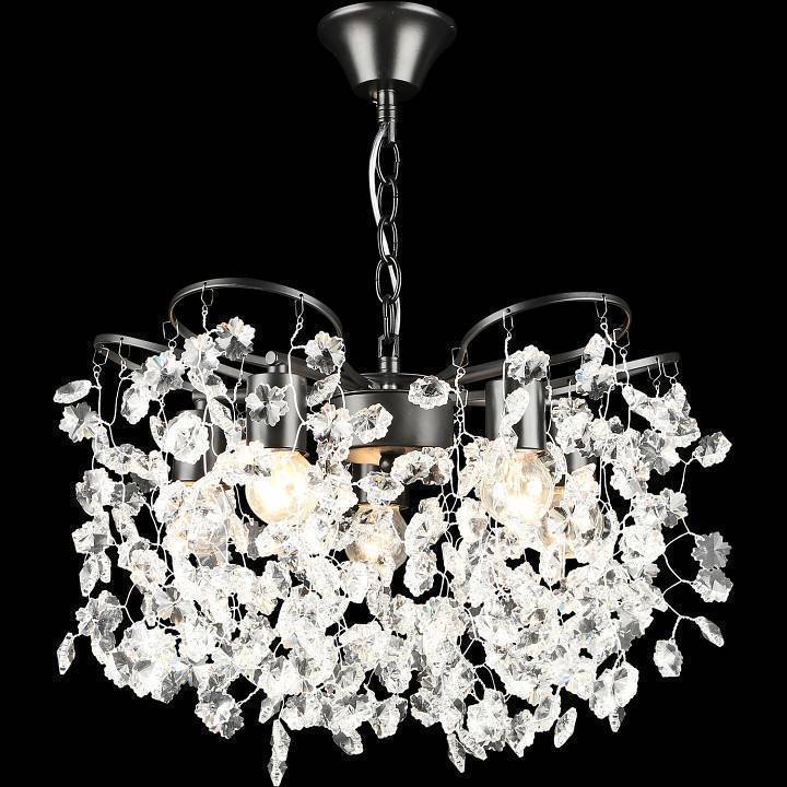 Подвесная люстра De Markt Лофт 5 ламп 02496-0.4-05 BK