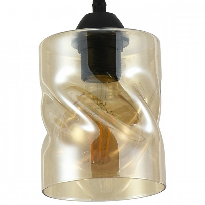 Подвесной светильник 03012-1 03012-0.9-01 BK