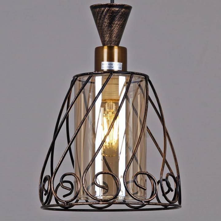 Подвесной светильник Reluce 03609 03609-0.4-01 BK+GD