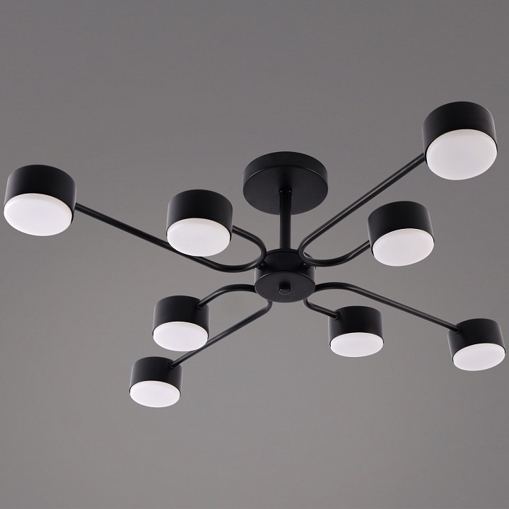 Люстра на штанге 03708 03708-0.3-08 BK GX53