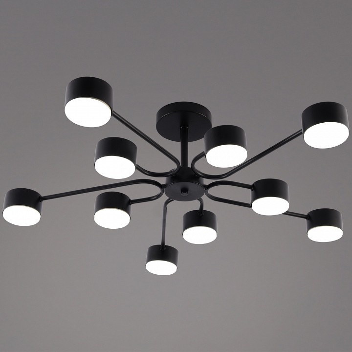 Люстра на штанге 03708 03708-0.3-10 BK GX53