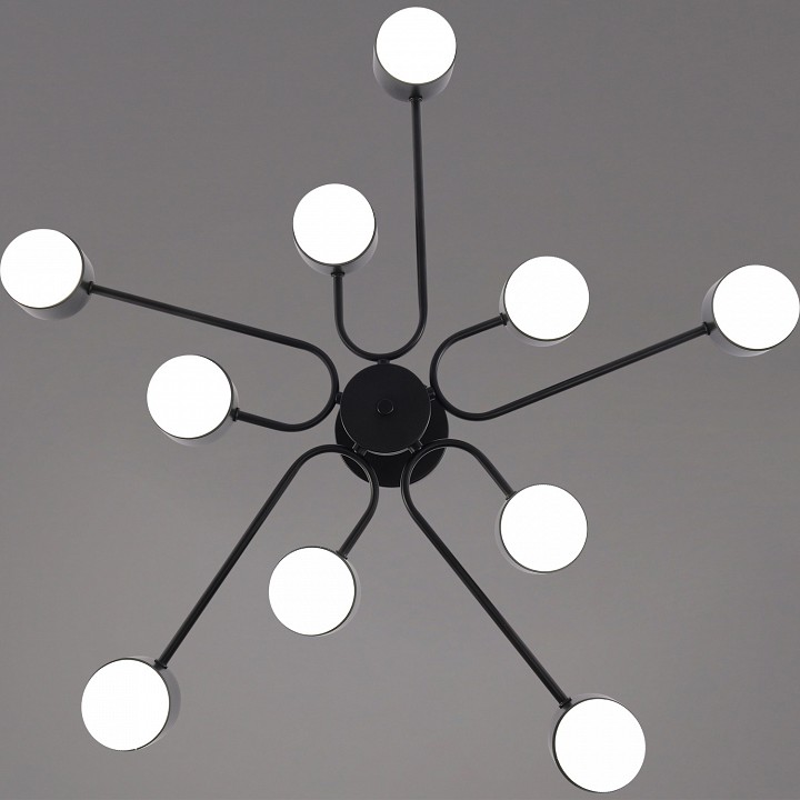 Люстра на штанге 03708 03708-0.3-10 BK GX53