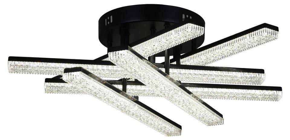 Потолочная люстра Reluce 03749 6 ламп черная 03749-3.3-06C BK