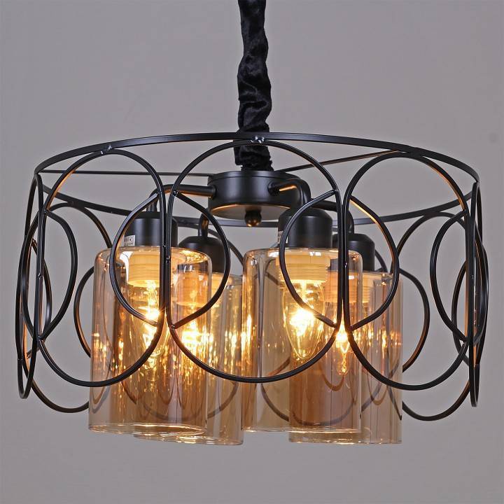 Подвесная люстра Reluce 03883 03883-0.4-04 BK