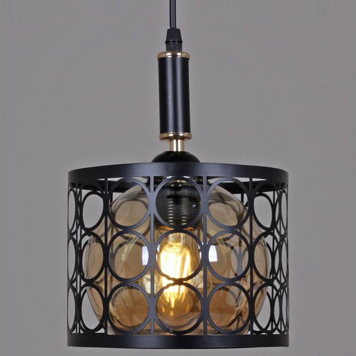 Подвесной светильник Reluce 04001-1 04001-0.9-01 BK