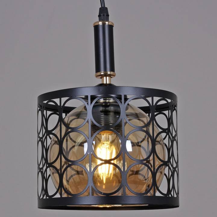 Подвесной светильник Reluce 04001-1 04001-0.9-01 BK