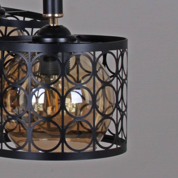 Подвесной светильник Reluce 04001-1 04001-0.9-03 BK