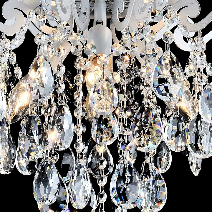 Люстра потолочная De City 04033-0.3-04 WH+SILVER PN