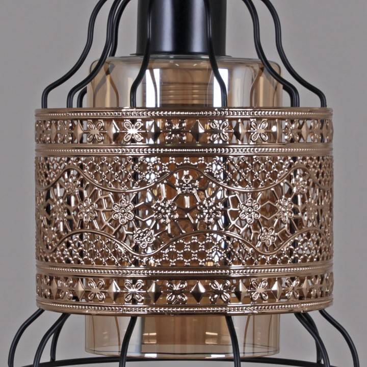 Подвесной светильник Reluce 05363 05363-0.9-01 GD+BK