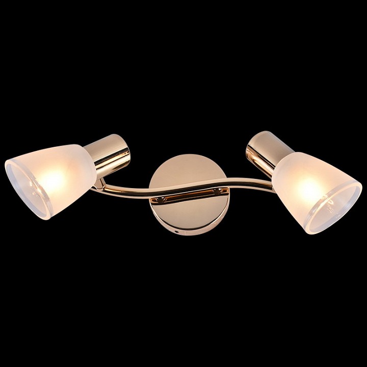 Спот De Markt Ракурс 2хGU10 золото 05947-0.8-02 FGD