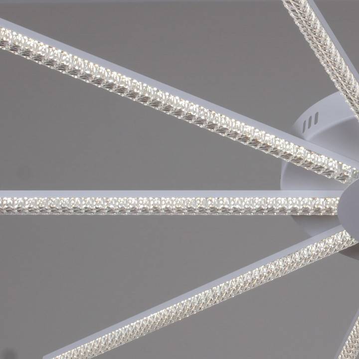 Потолочная люстра De Markt 06537-0.3-5+5 WH белый 06537-0.3-5+5 WH