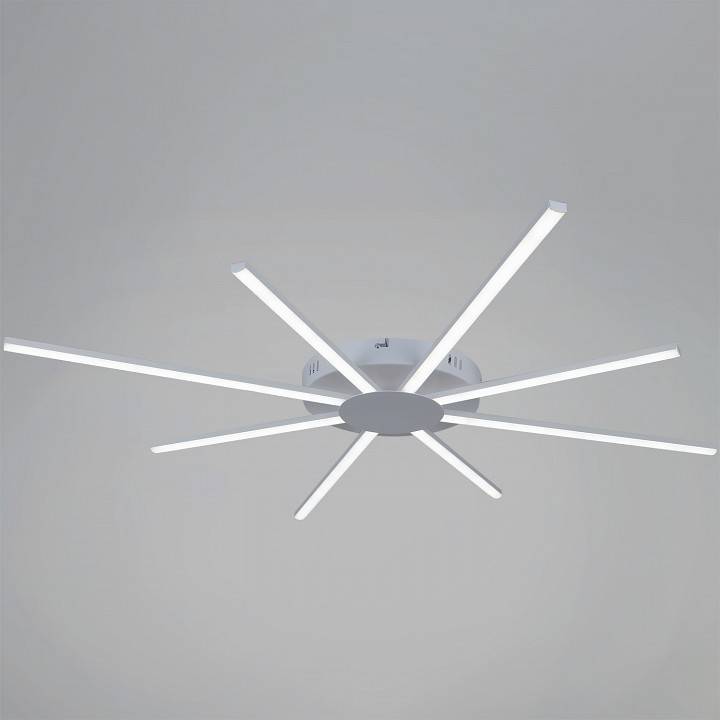 Потолочная люстра De Markt 06543-0.3-4+4 WH белый 06543-0.3-4+4 WH