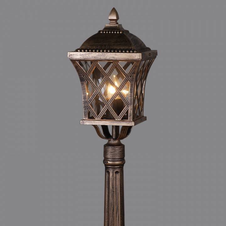 Наземный высокий светильник 09017-0.7-001SL 0.8M BKG