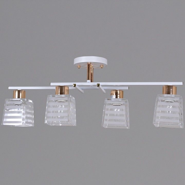 Люстра на штанге Reluce 09260-0.3-04 WH+FG