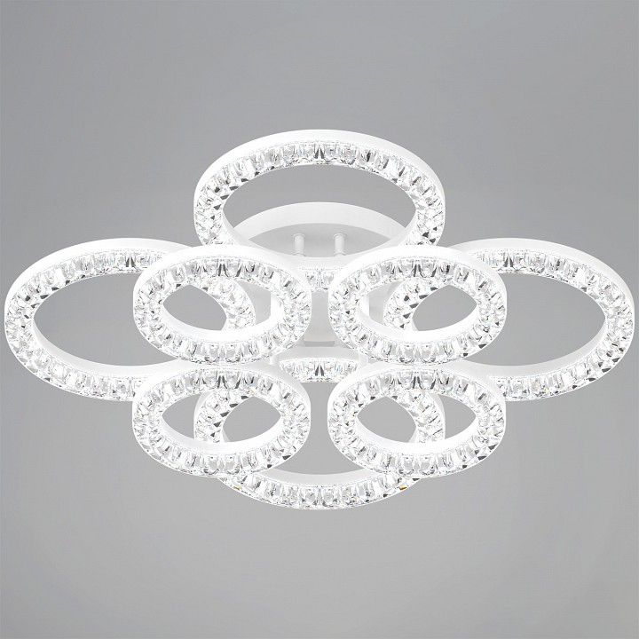 Люстра на штанге  09847-0.3-4+4A WH