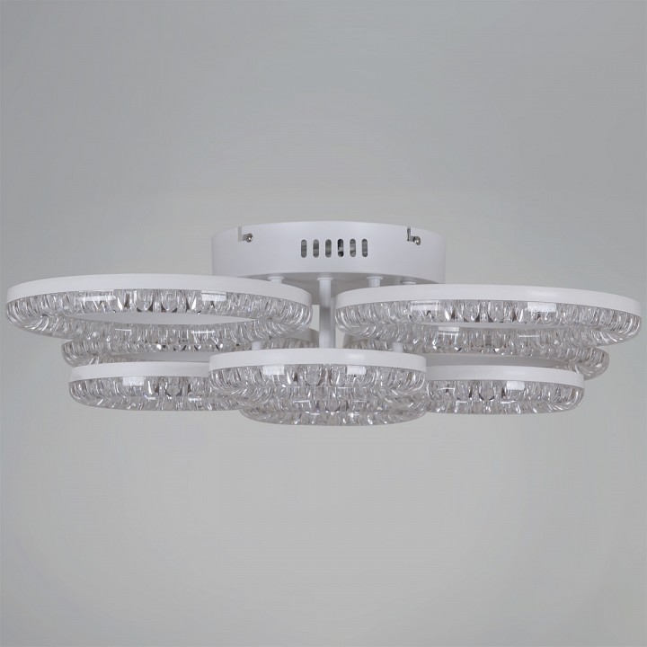 Люстра на штанге  09847-0.3-4+4A WH