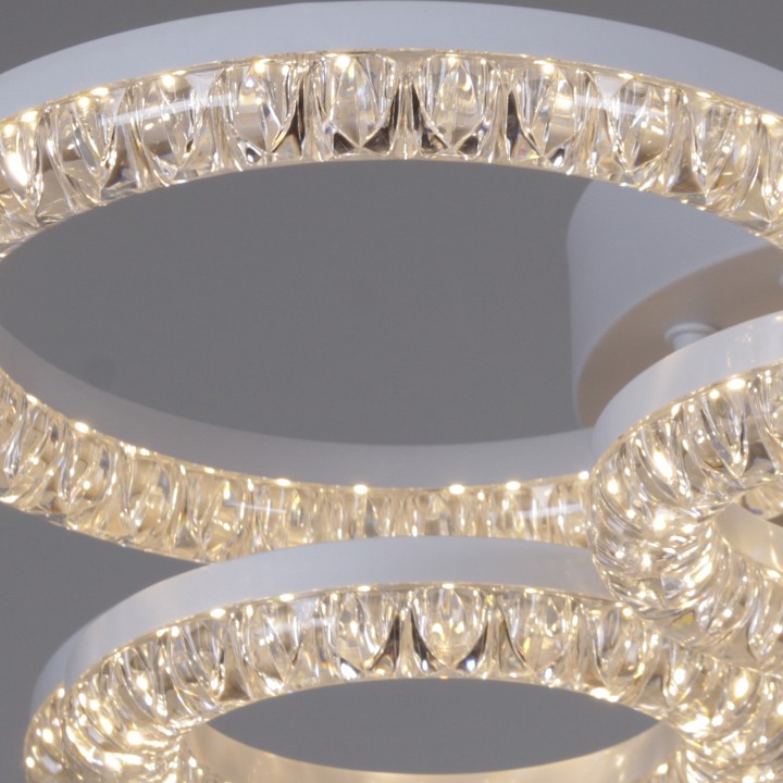 Люстра на штанге  09847-0.3-4+4A WH