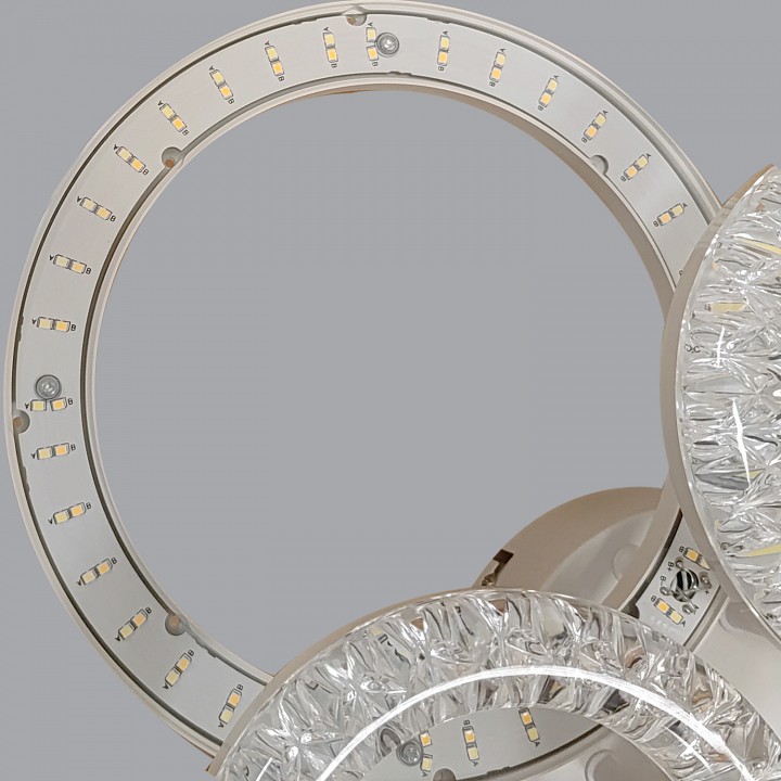 Люстра на штанге  09847-0.3-4+4A WH