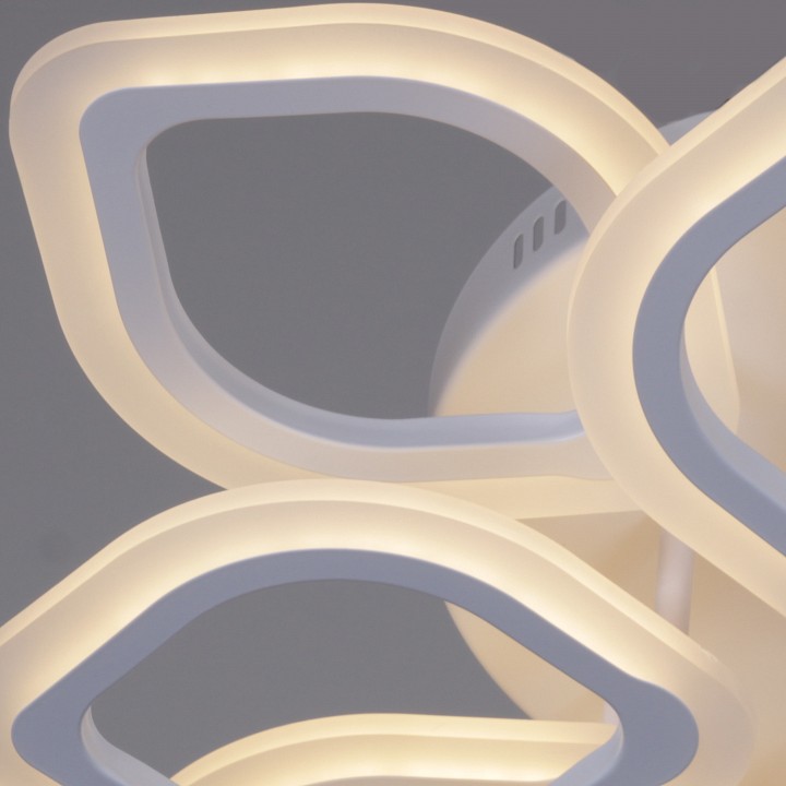 Потолочная люстра De Markt 10320-0.3-4+4S WH