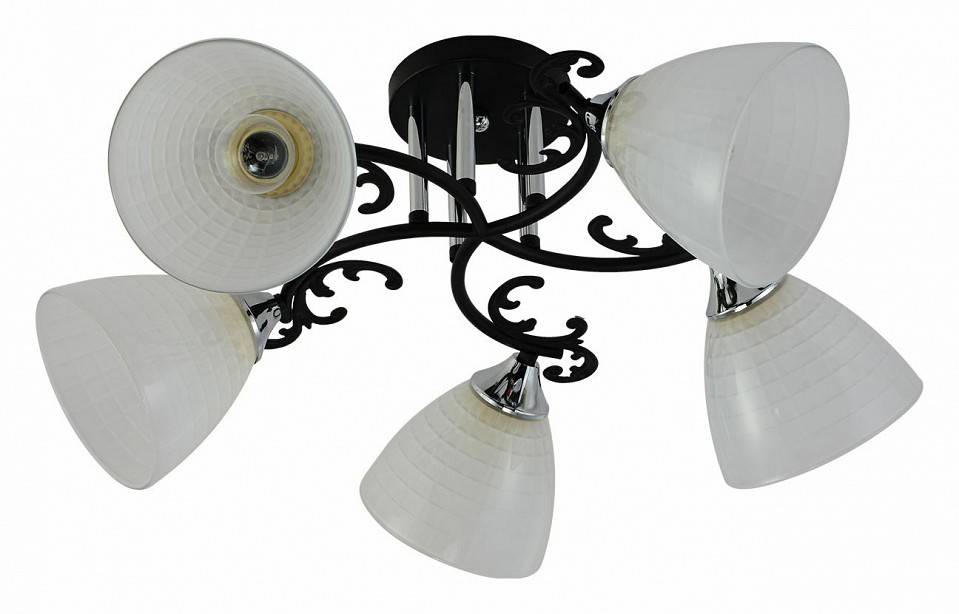 Люстра на штанге Reluce 11308 11308-0.3-05 BK+CR