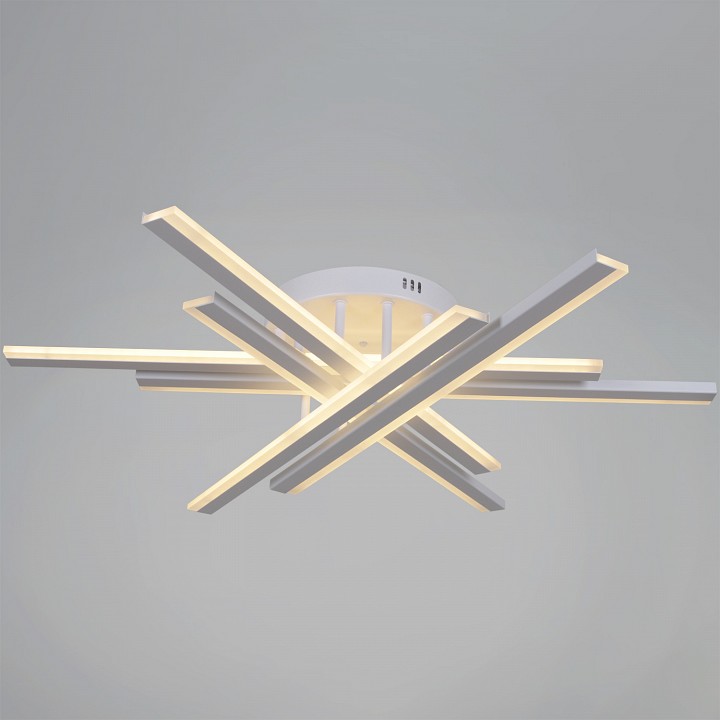 Люстра на штанге  16090-0.3-06 BK/WH