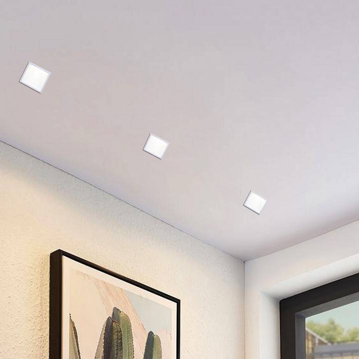 Встраиваемый светильник Reluce  16129-9.0-001 GU10 WT